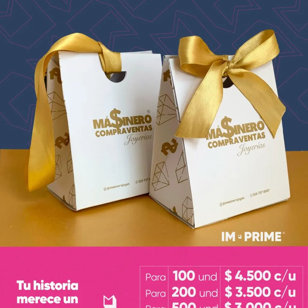 Caja Bolsa 15x12x8